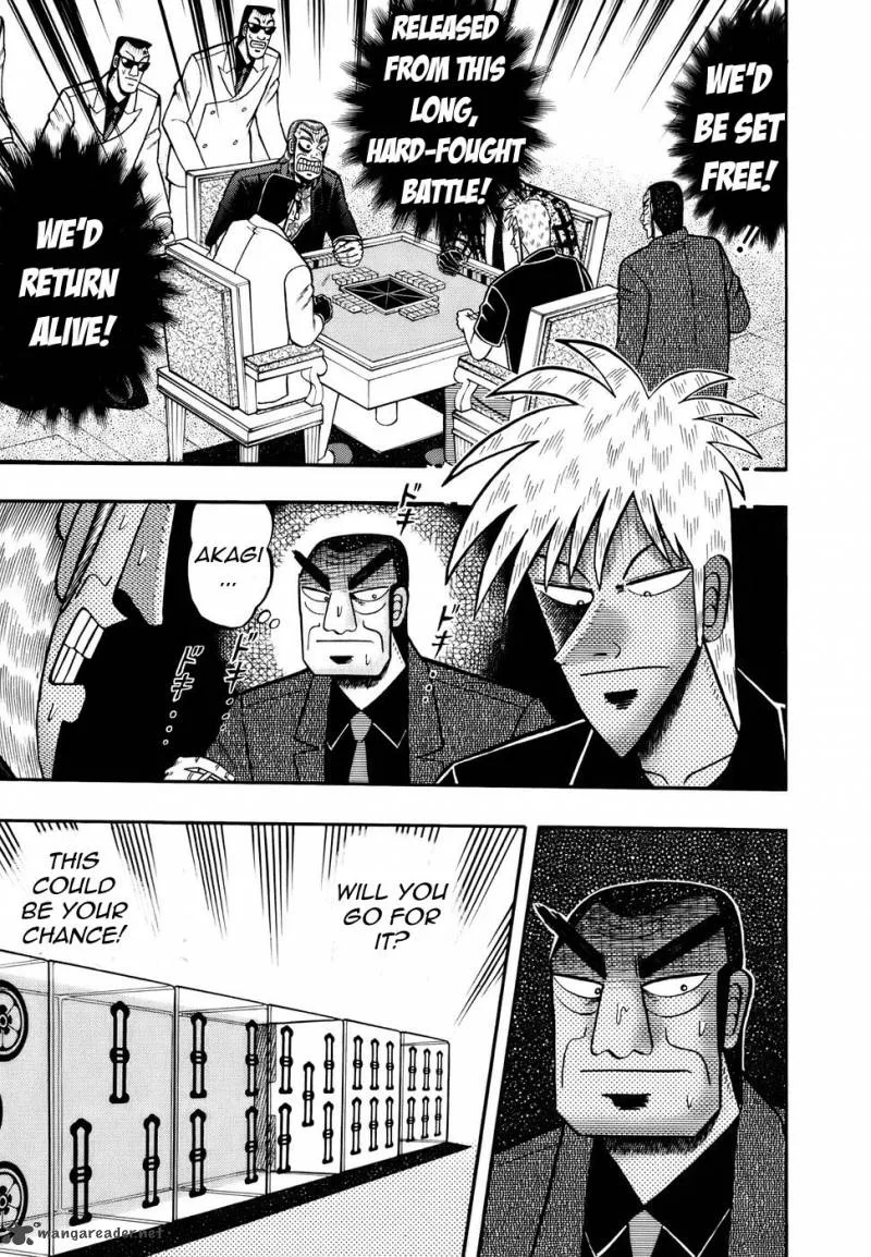Akagi Chapter 191 page 16