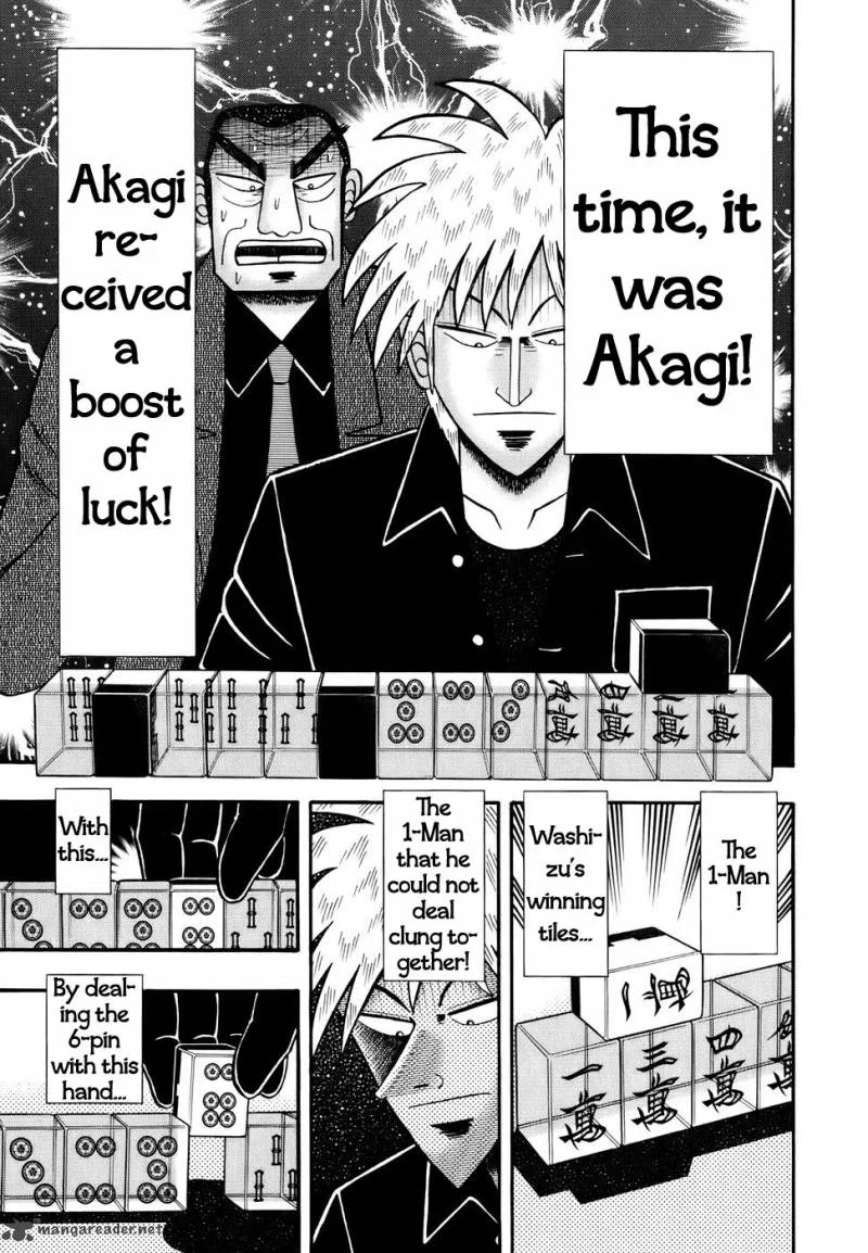 Akagi Chapter 191 page 13