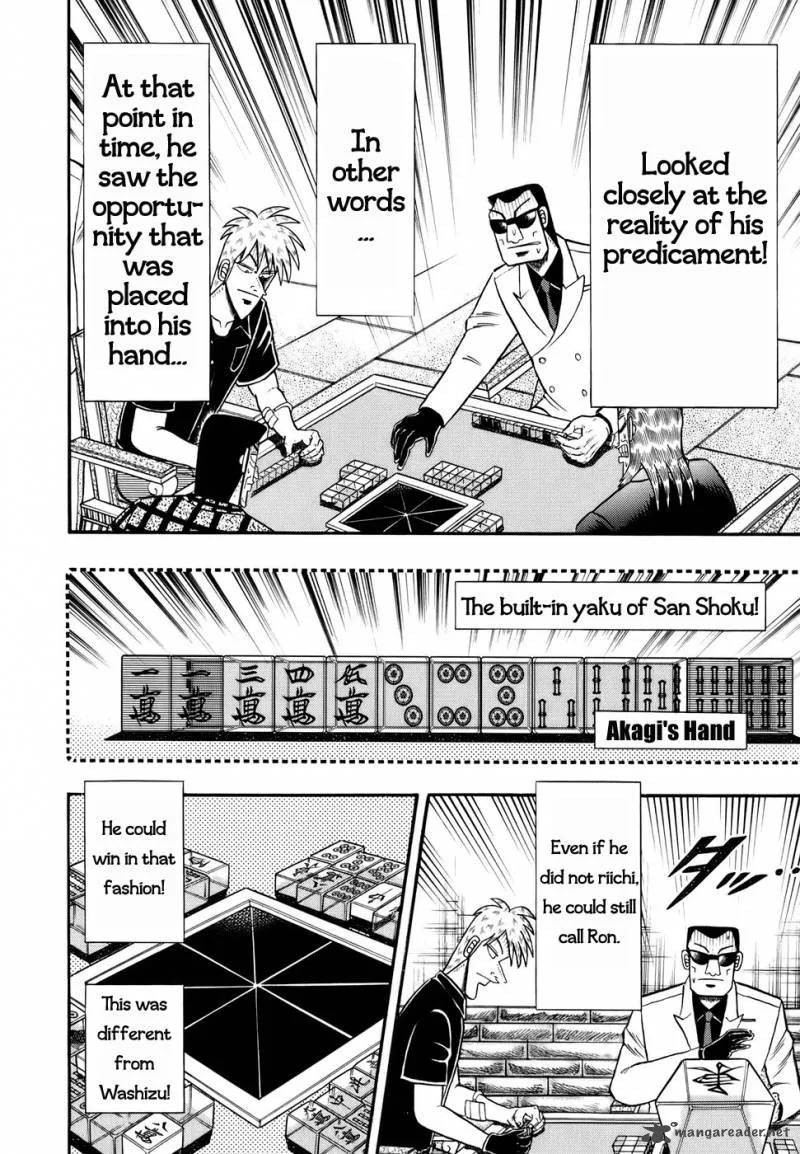 Akagi Chapter 192 page 18