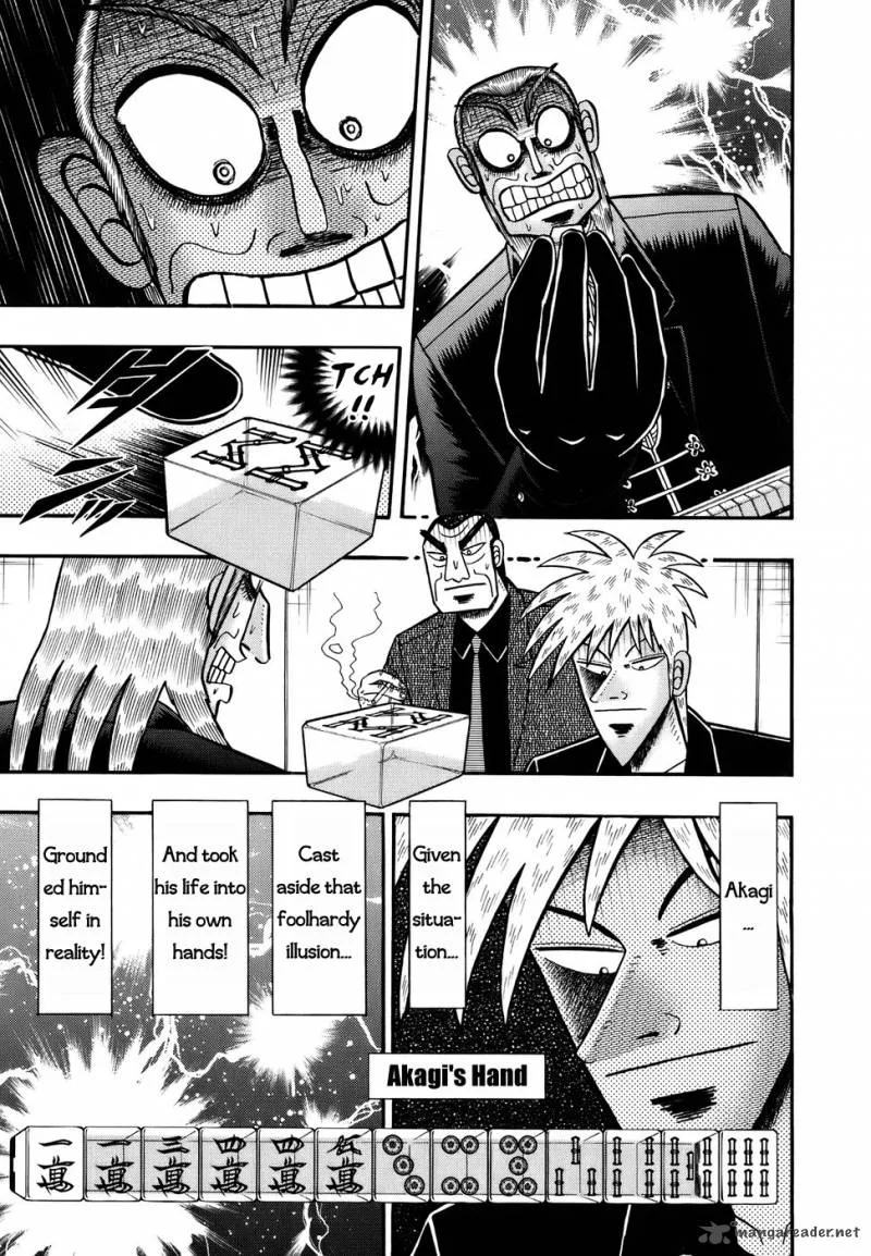 Akagi Chapter 192 page 17