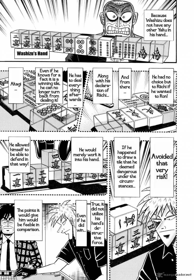 Akagi Chapter 192 page 19