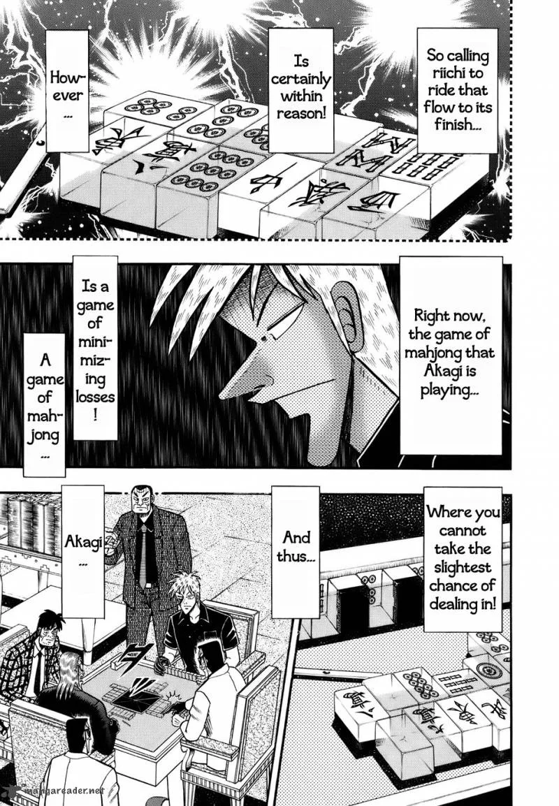 Akagi Chapter 192 page 13