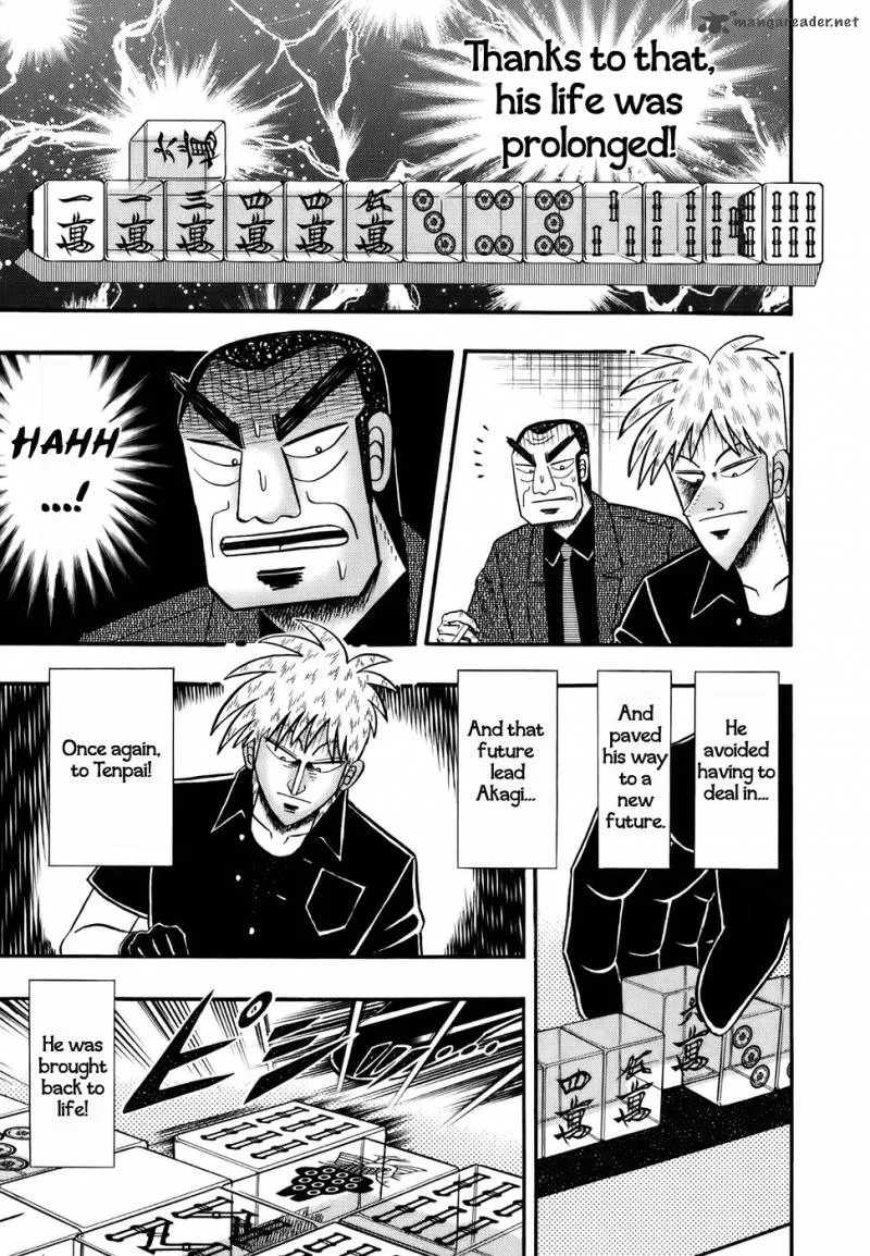 Akagi Chapter 192 page 21
