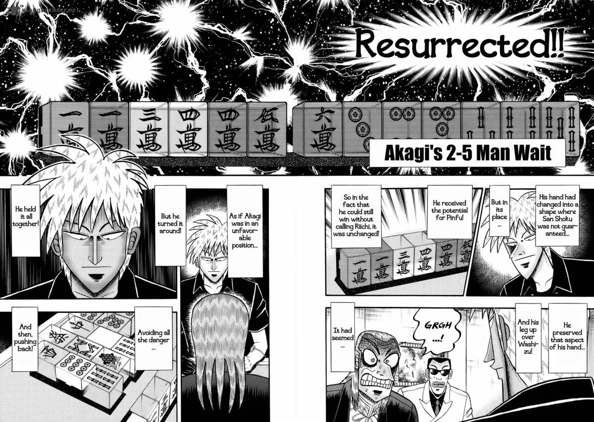 Akagi Chapter 192 page 22