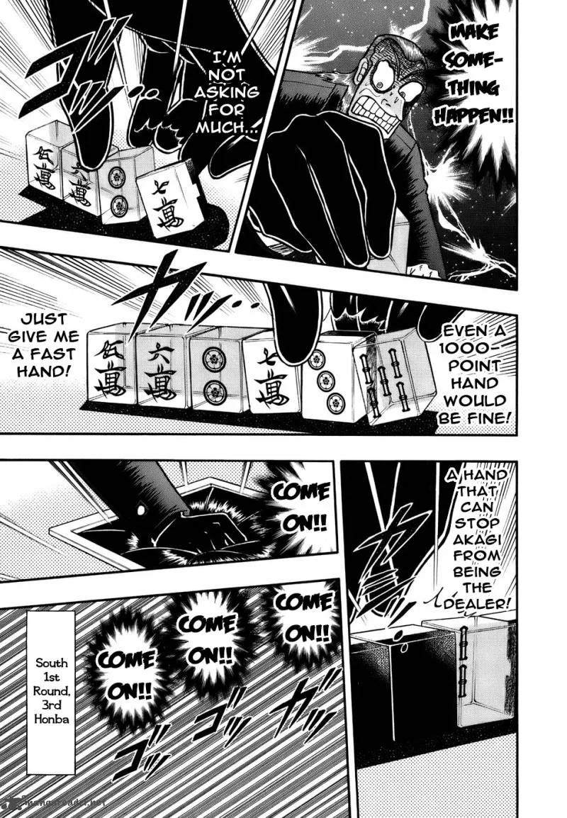 Akagi Chapter 194 page 15