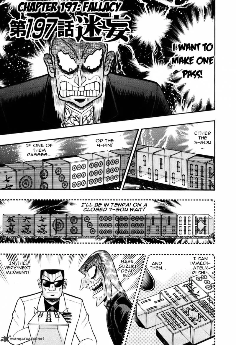 Akagi Chapter 197 page 1