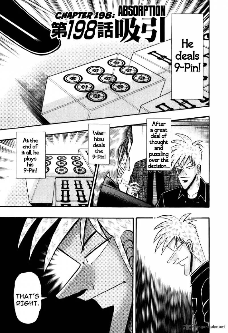 Akagi Chapter 198 page 1