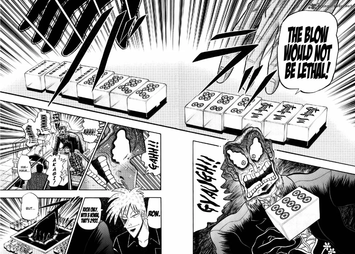 Akagi Chapter 198 page 4