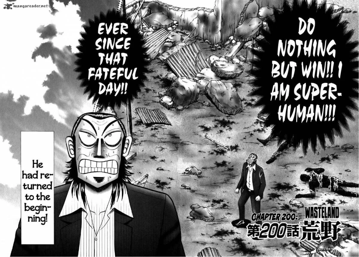 Akagi Chapter 200 page 2