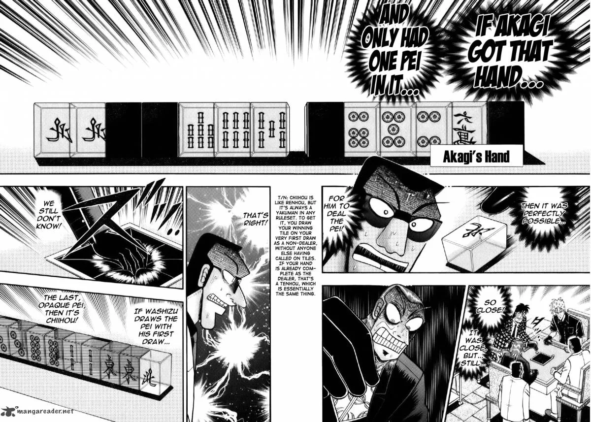 Akagi Chapter 201 page 8