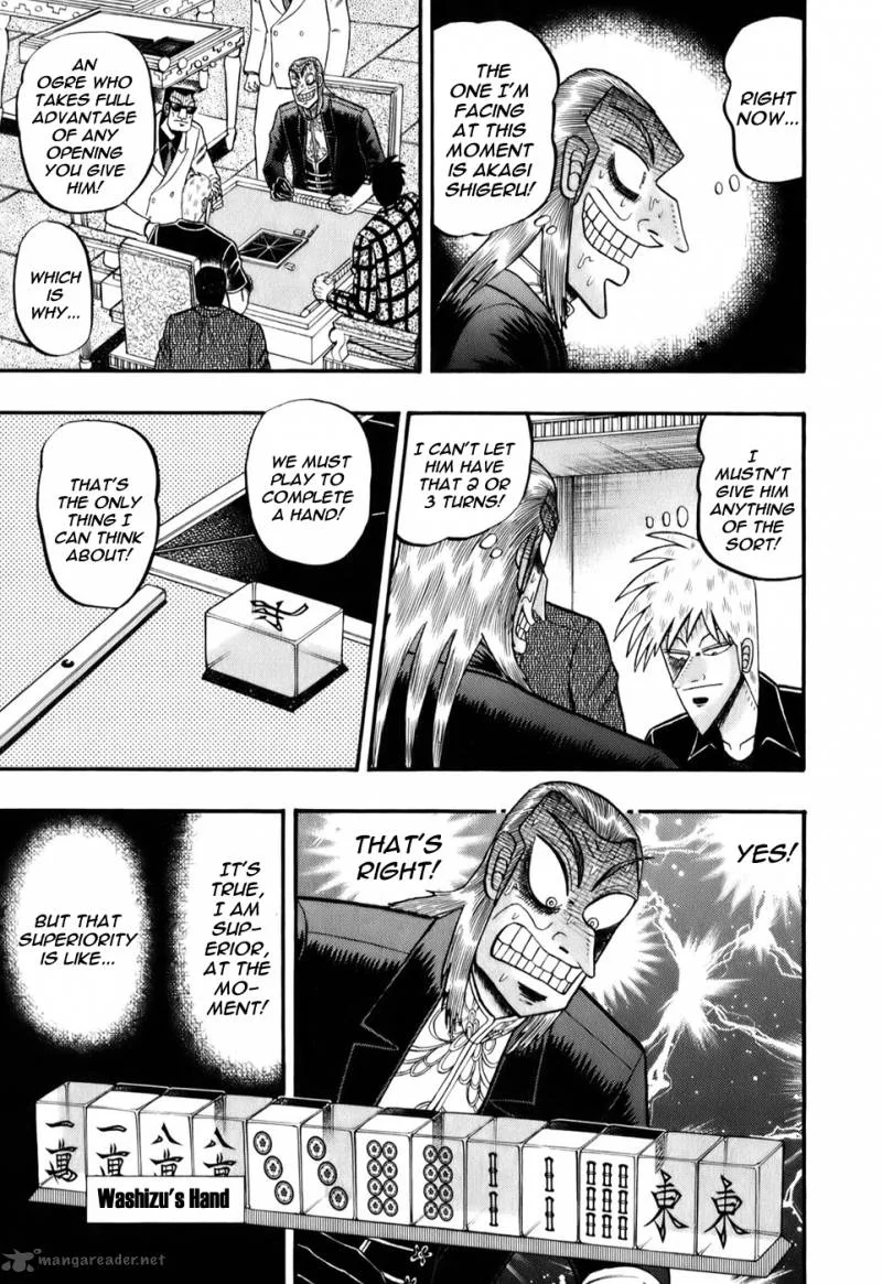 Akagi Chapter 202 page 7