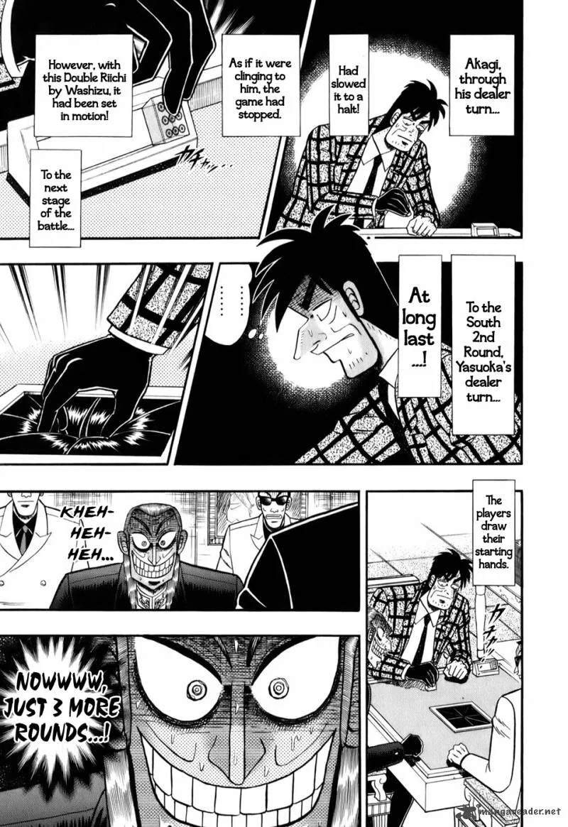Akagi Chapter 203 page 15
