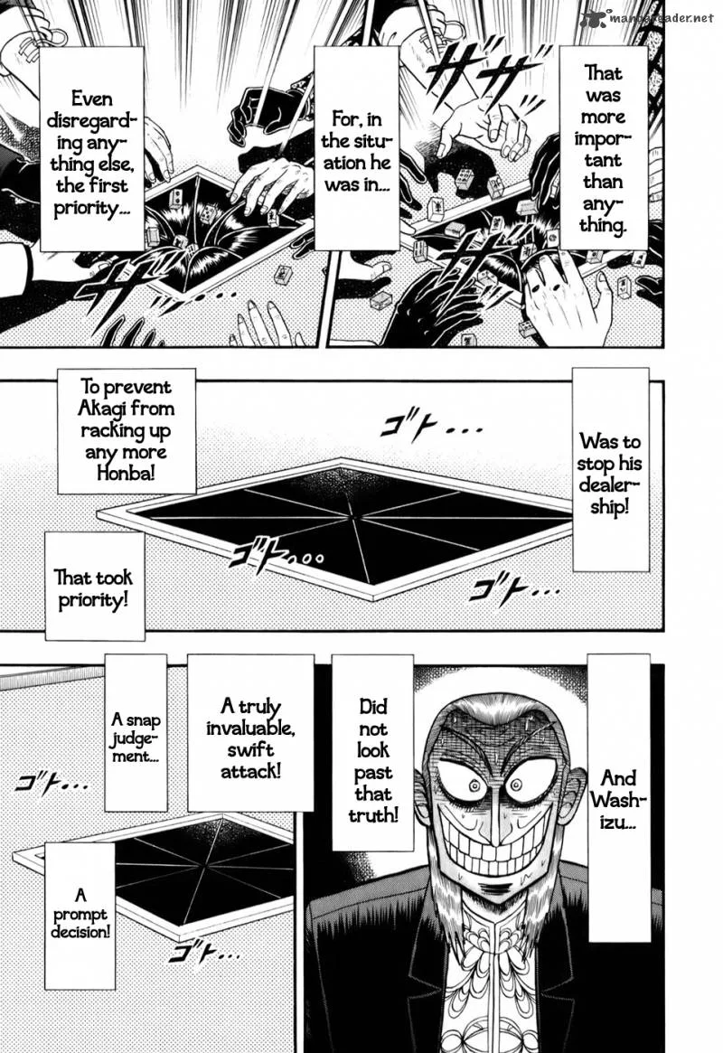 Akagi Chapter 203 page 7