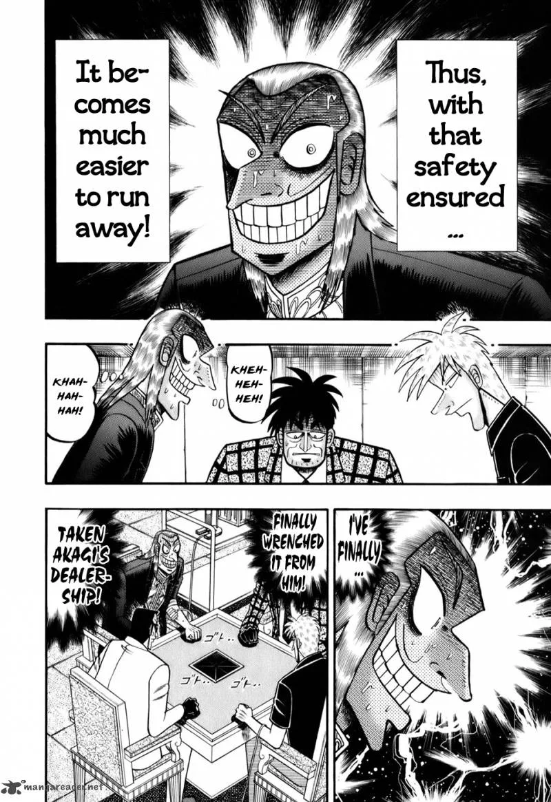 Akagi Chapter 203 page 10
