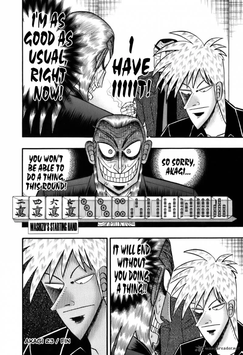 Akagi Chapter 203 page 19