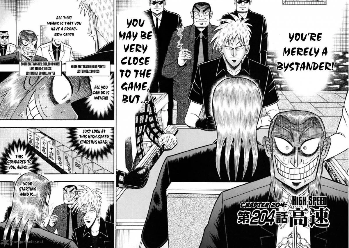 Akagi Chapter 204 page 9