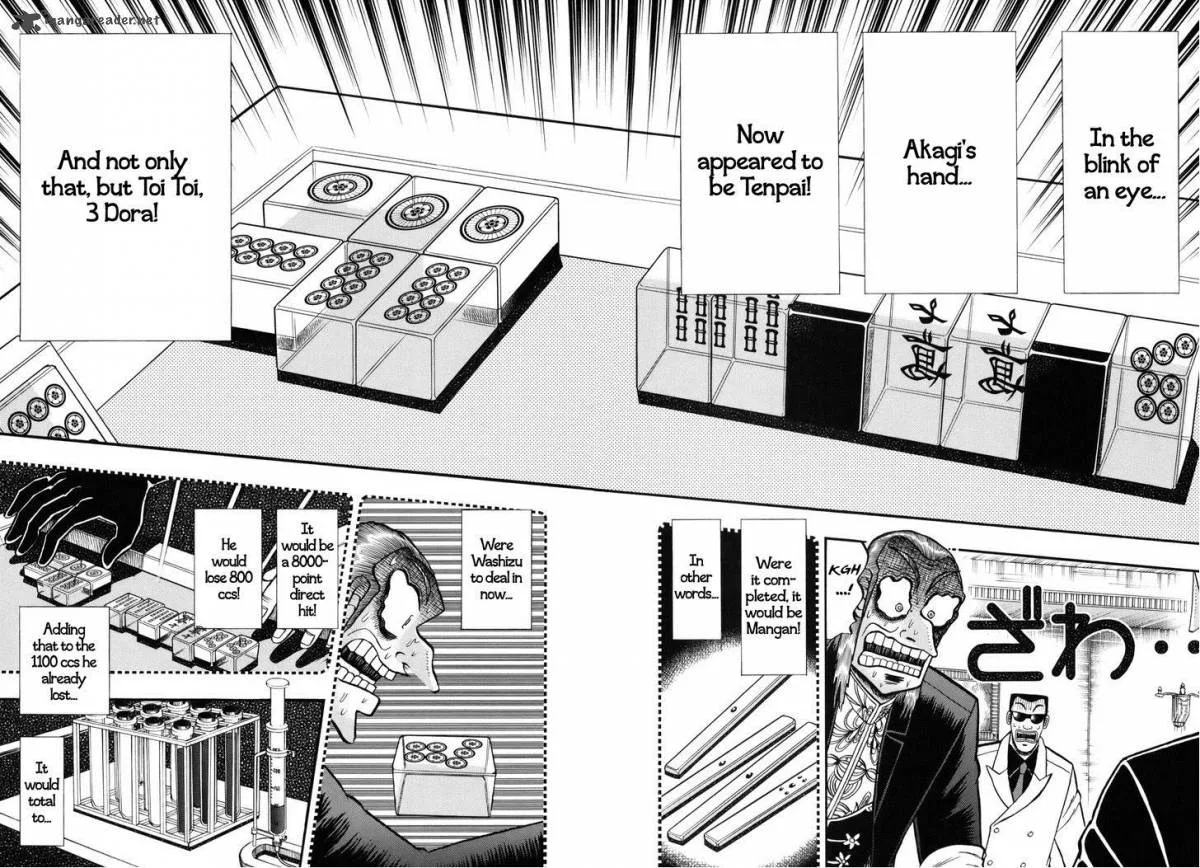 Akagi Chapter 205 page 18