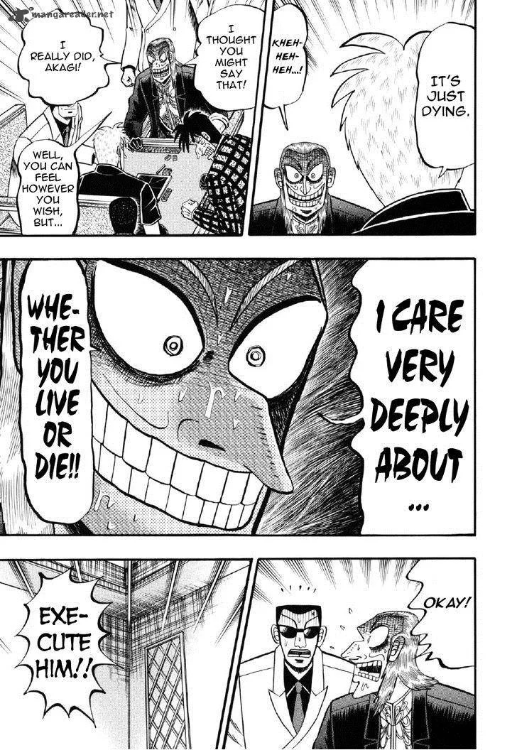 Akagi Chapter 209 page 11