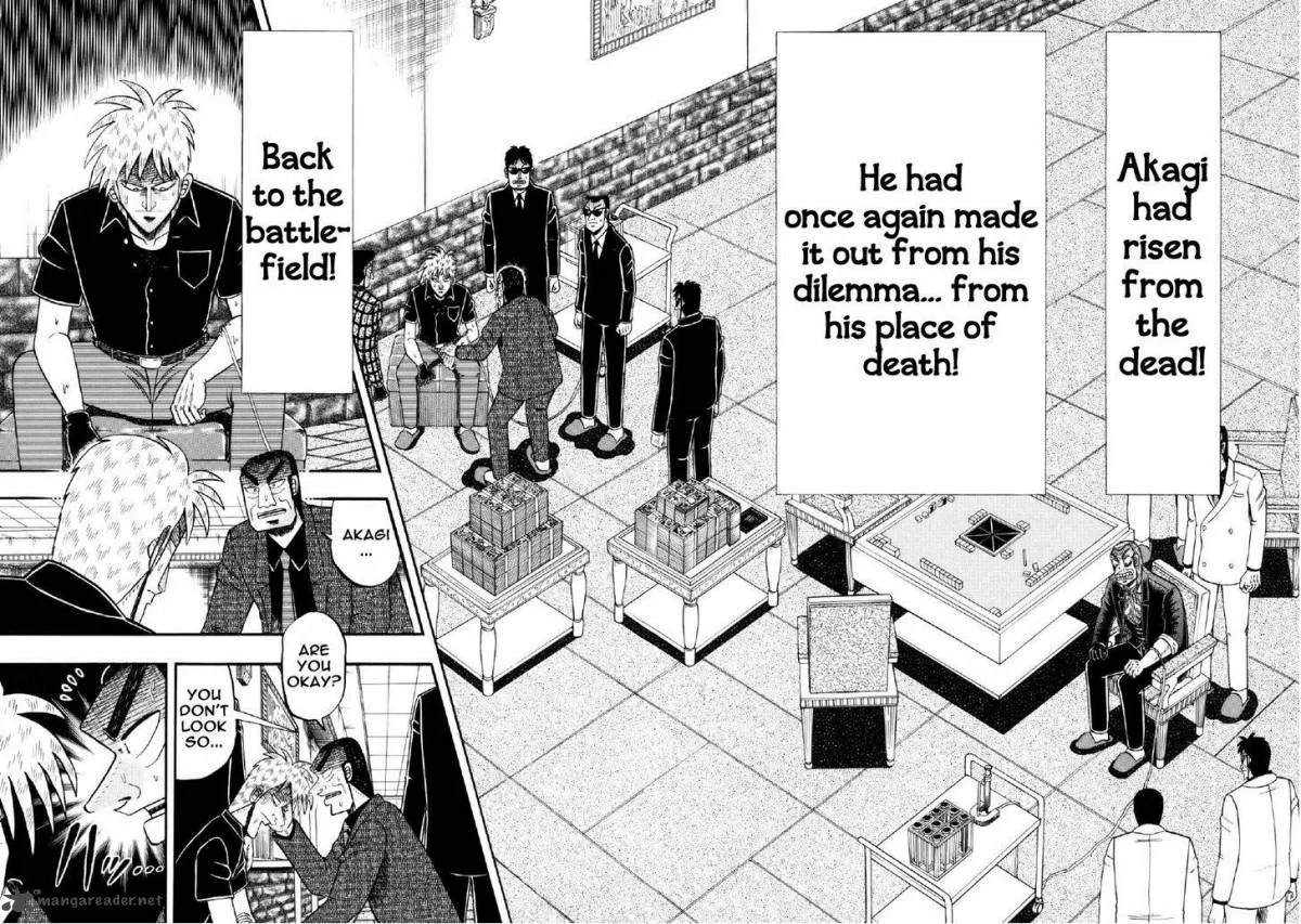 Akagi Chapter 211 page 14