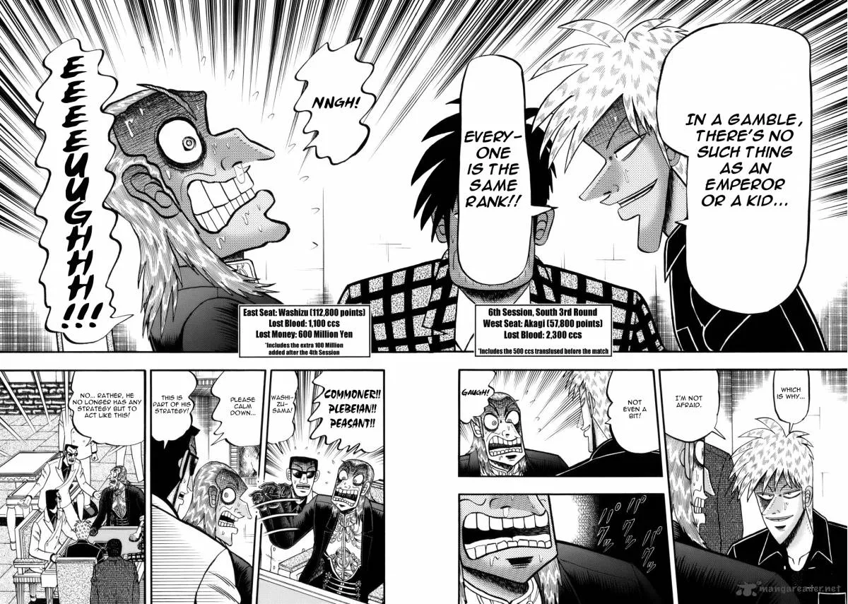 Akagi Chapter 214 page 6