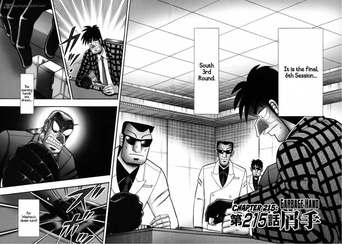Akagi Chapter 215 page 2