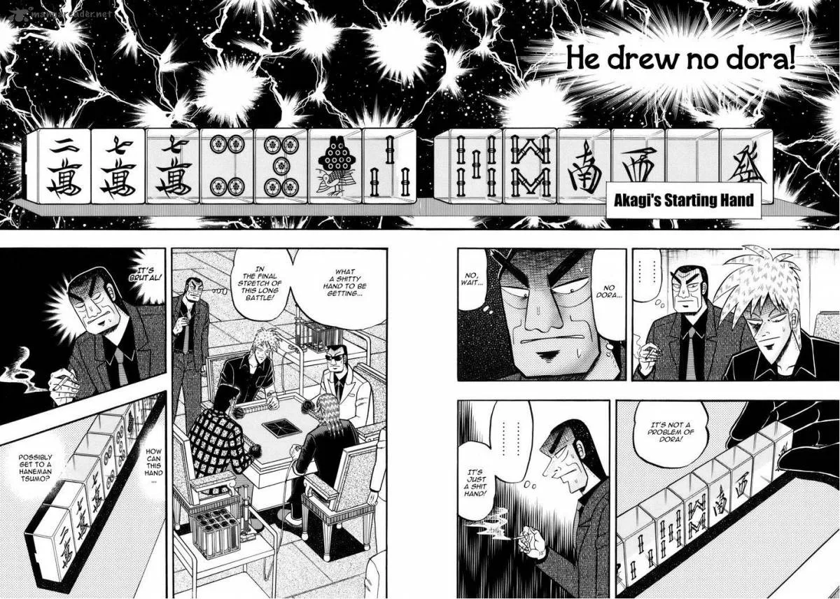 Akagi Chapter 215 page 15