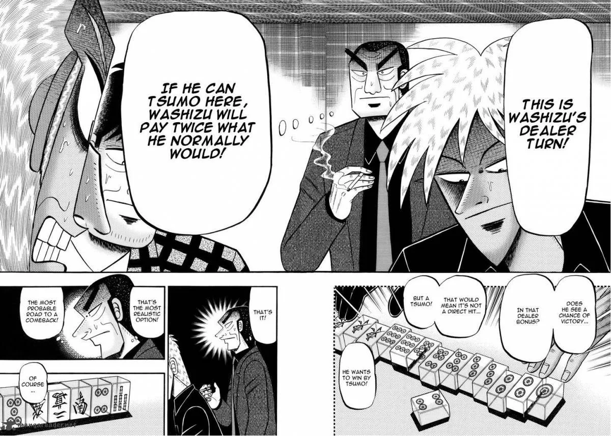 Akagi Chapter 215 page 10