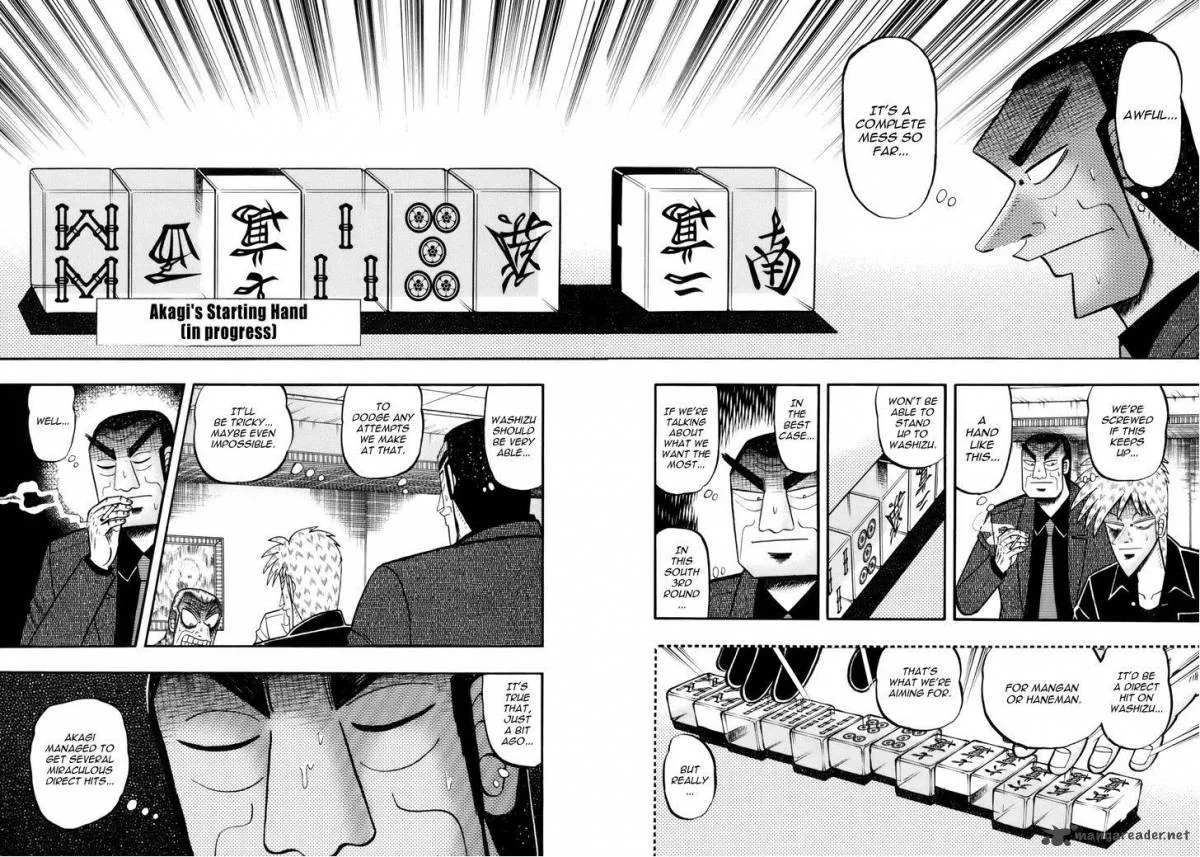 Akagi Chapter 215 page 5