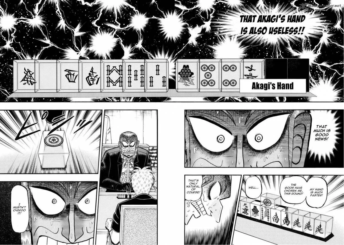 Akagi Chapter 216 page 19