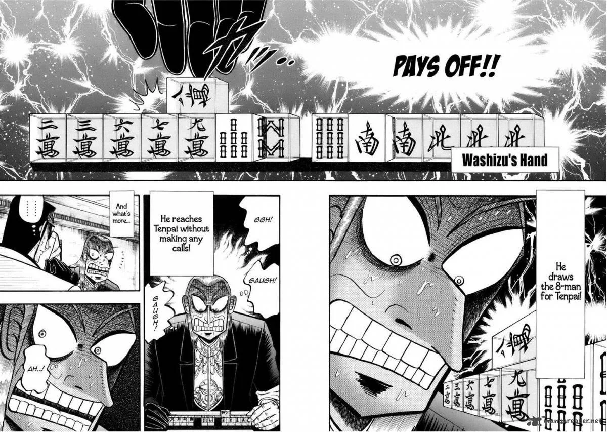 Akagi Chapter 217 page 13
