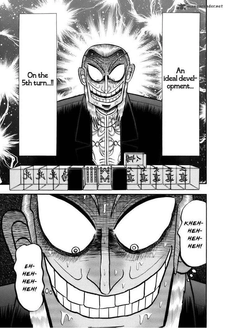 Akagi Chapter 217 page 15