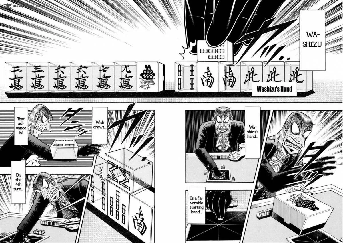 Akagi Chapter 217 page 9