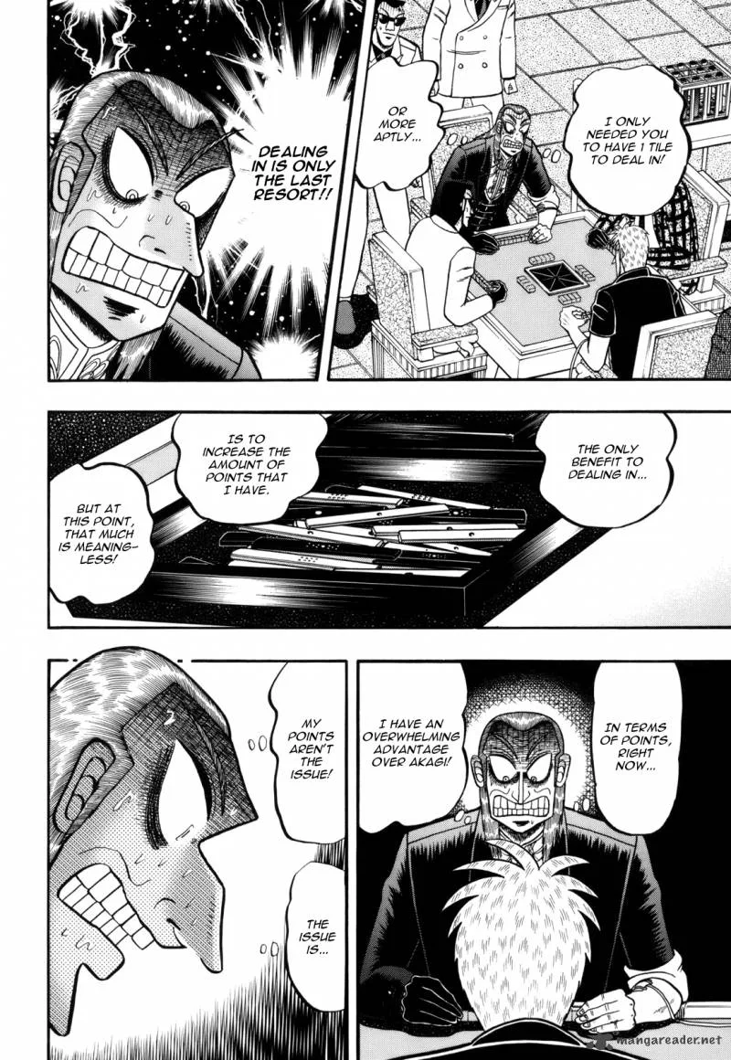 Akagi Chapter 218 page 8