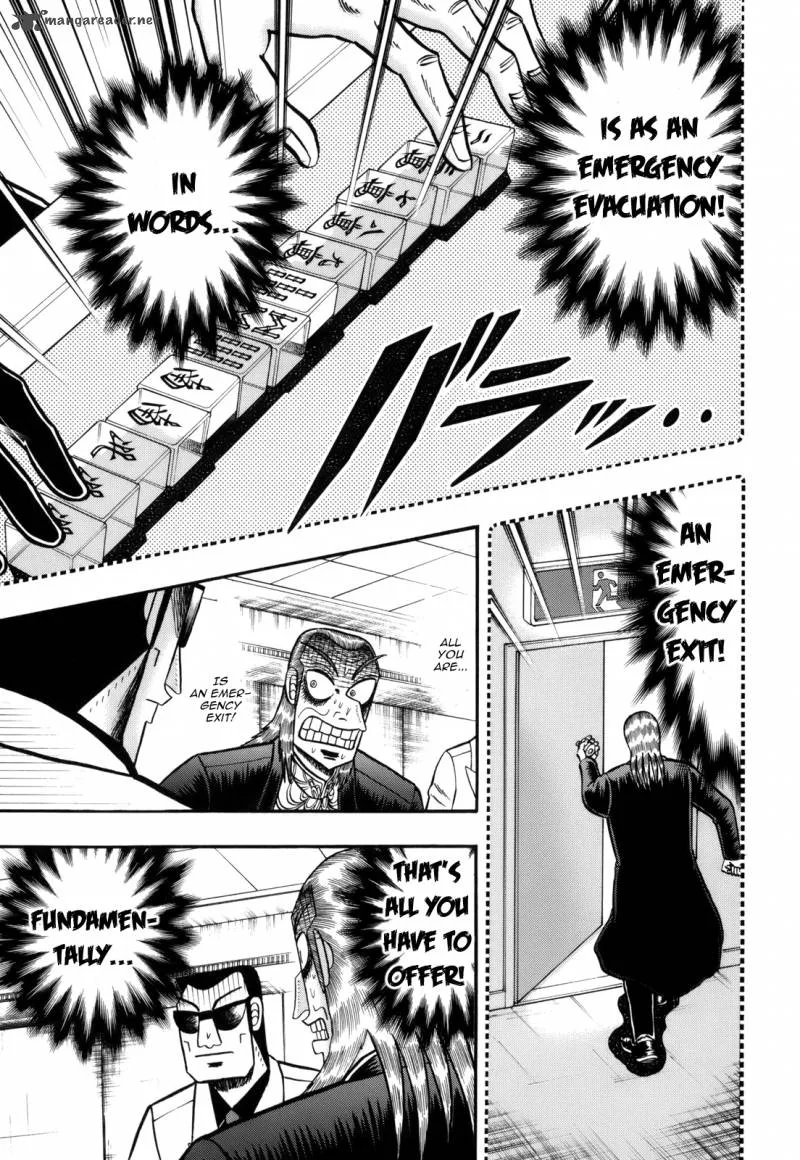 Akagi Chapter 218 page 13