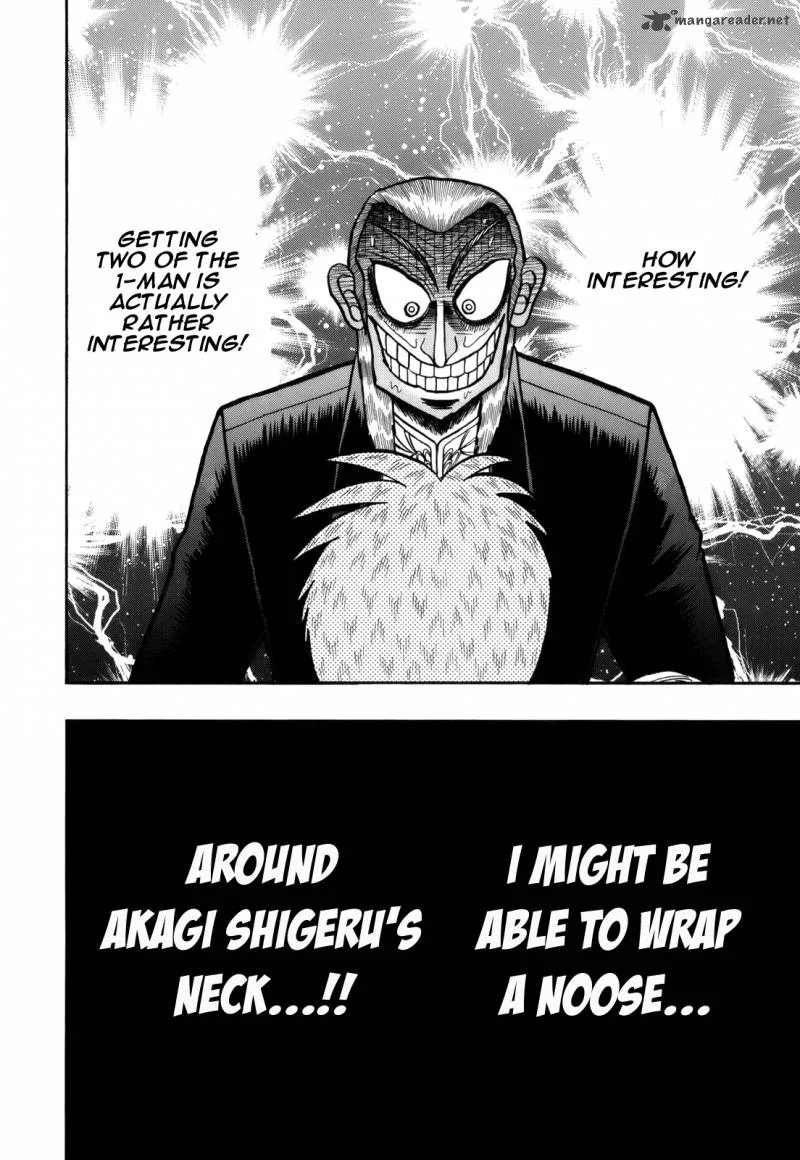 Akagi Chapter 218 page 20
