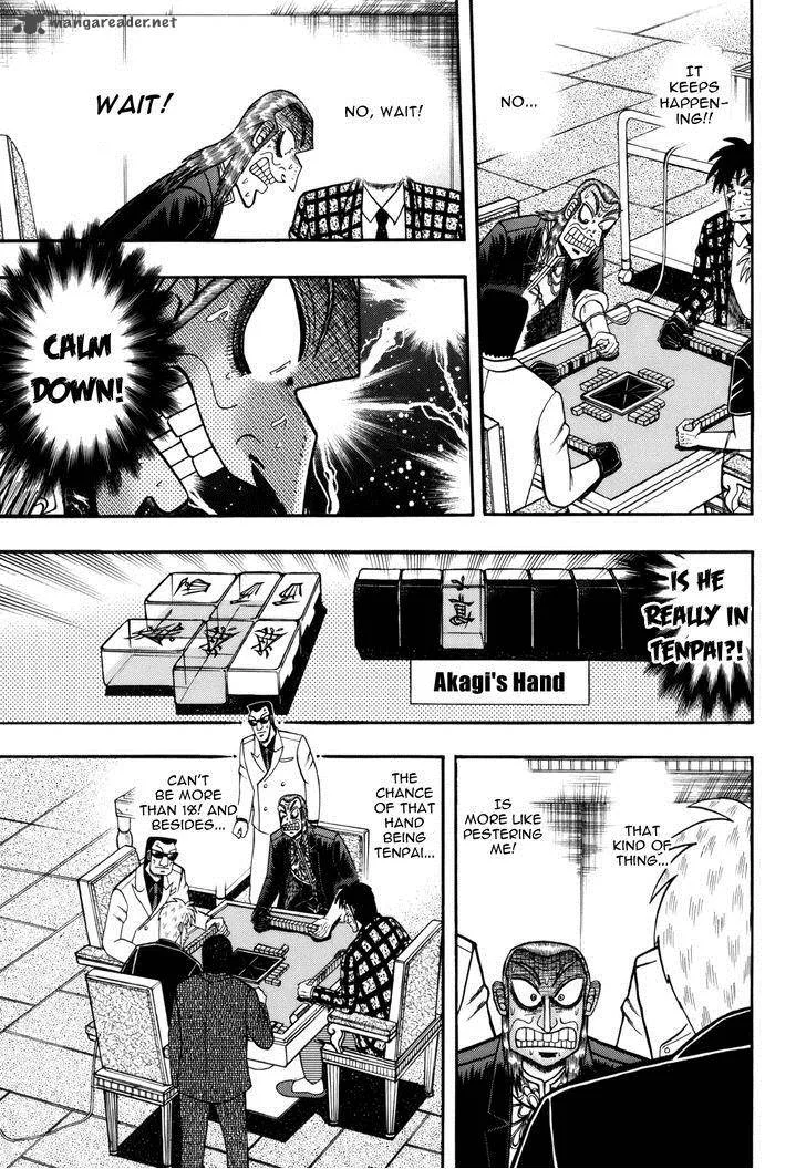 Akagi Chapter 221 page 15