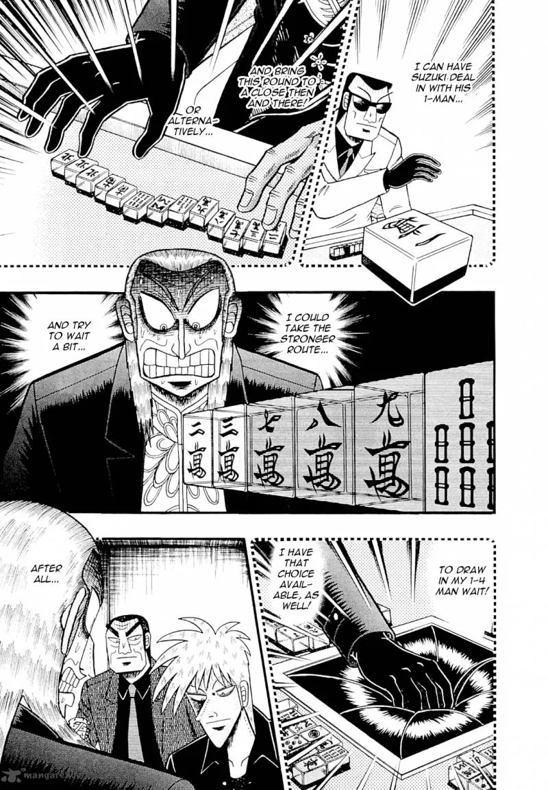 Akagi Chapter 222 page 15