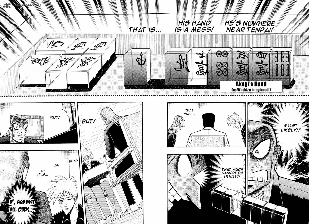 Akagi Chapter 222 page 16