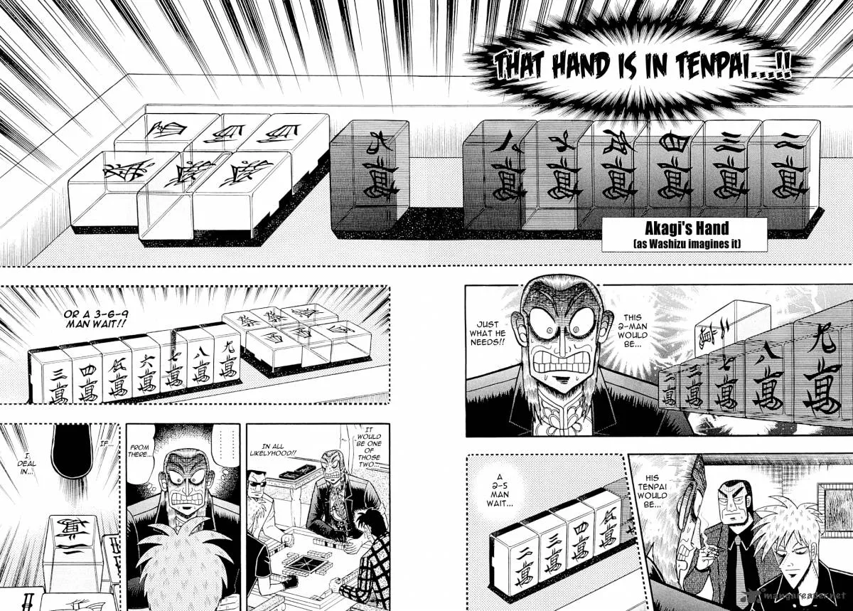 Akagi Chapter 222 page 17