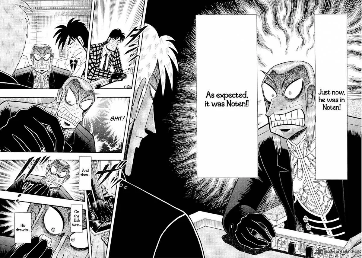 Akagi Chapter 223 page 6