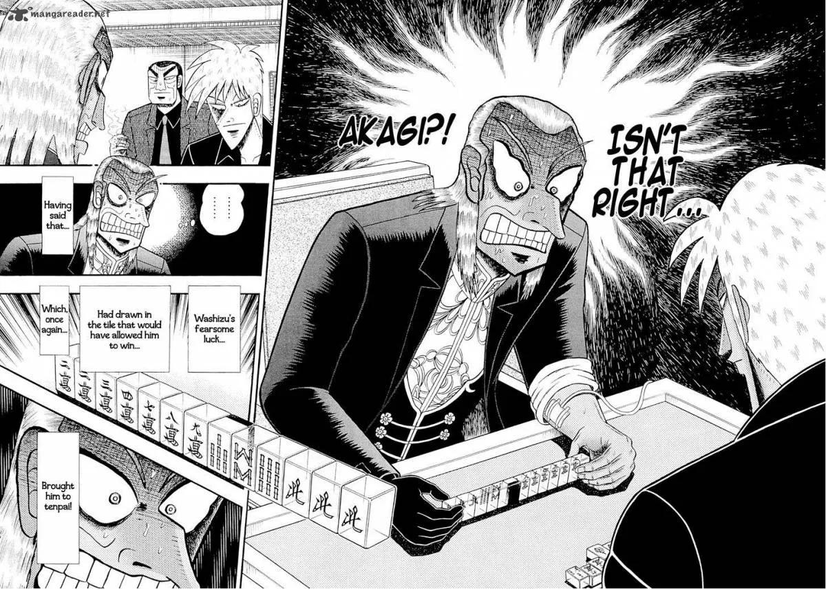 Akagi Chapter 223 page 13