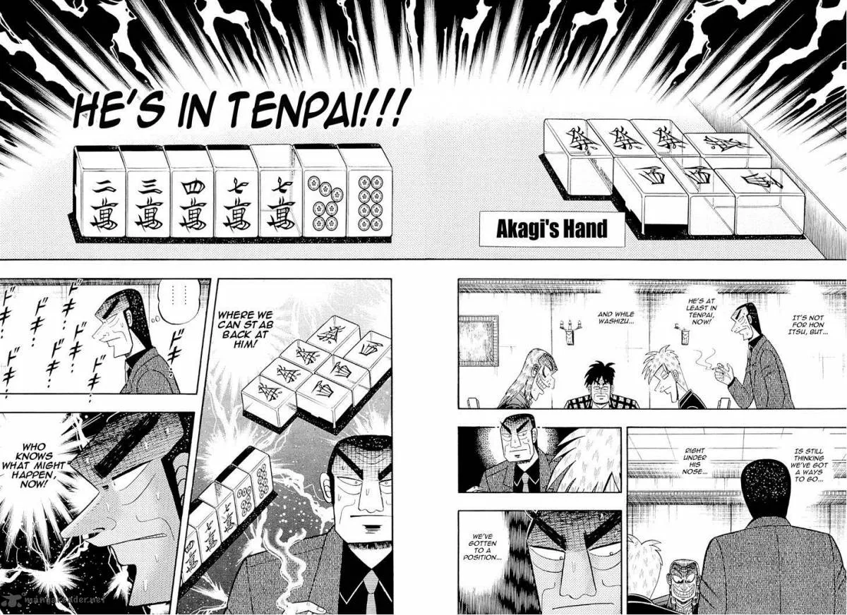 Akagi Chapter 224 page 16