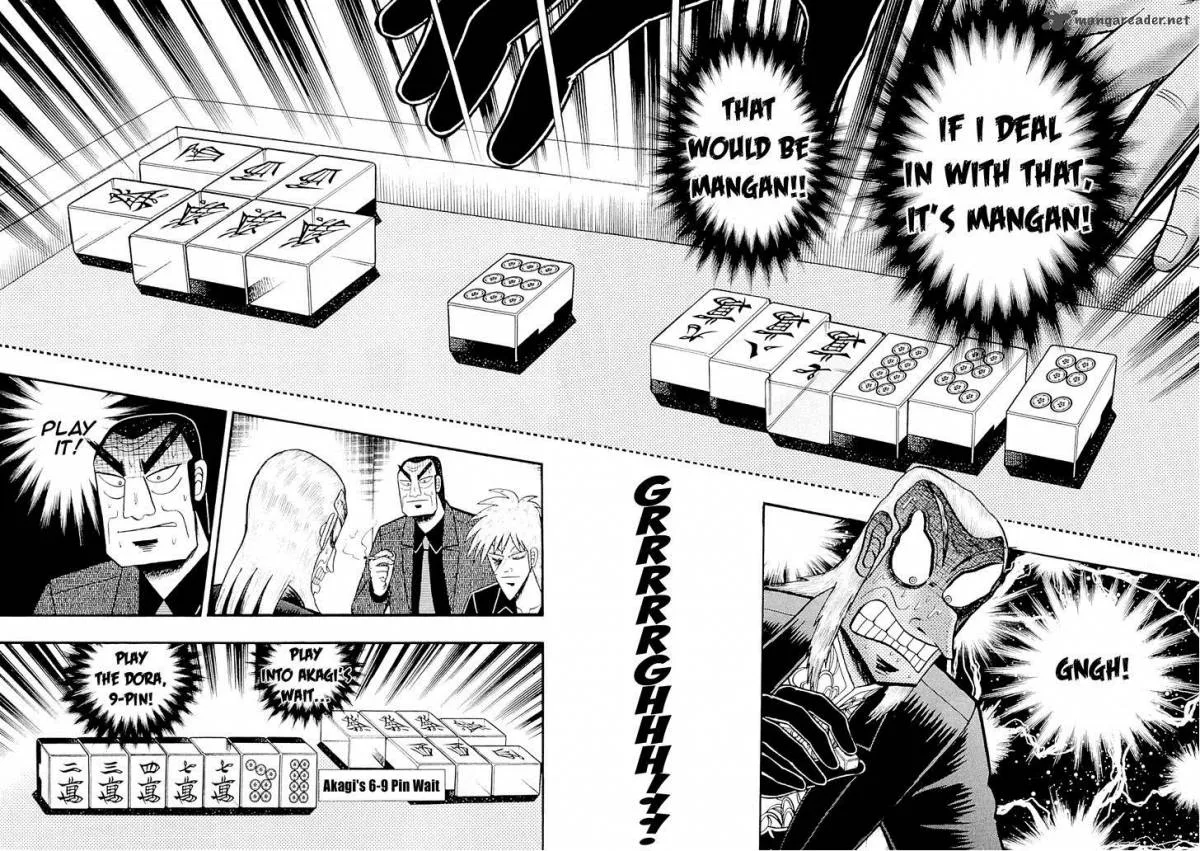 Akagi Chapter 227 page 16
