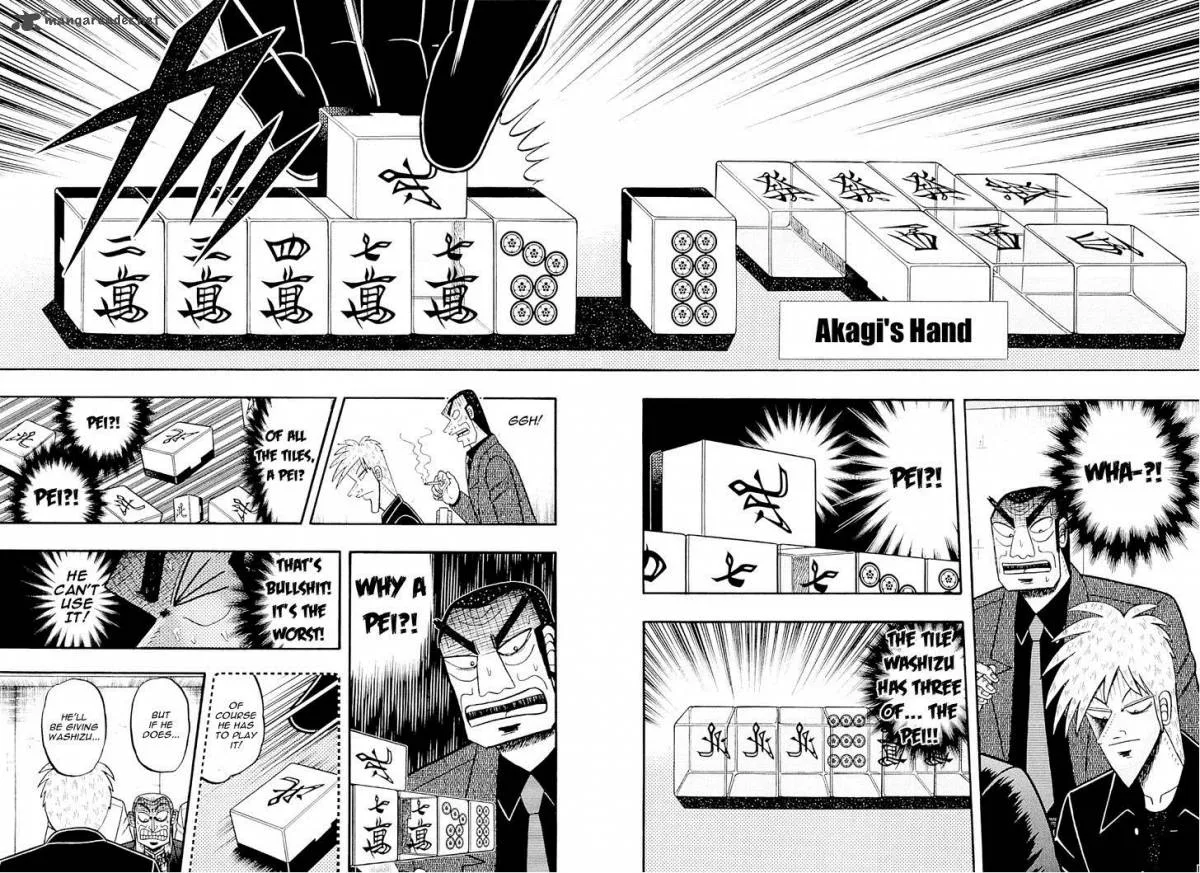 Akagi Chapter 228 page 13