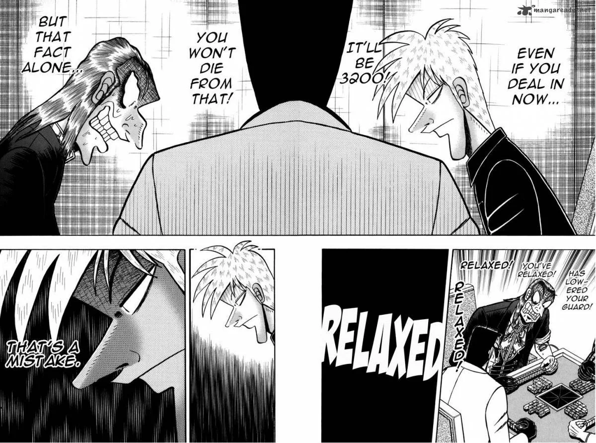 Akagi Chapter 232 page 14