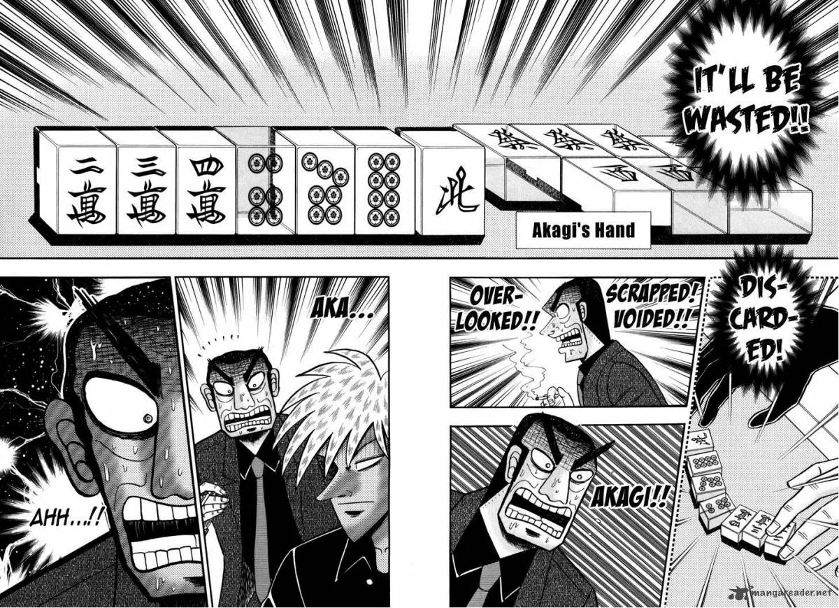 Akagi Chapter 234 page 13