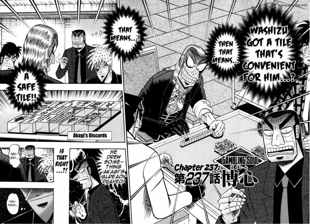 Akagi Chapter 237 page 2