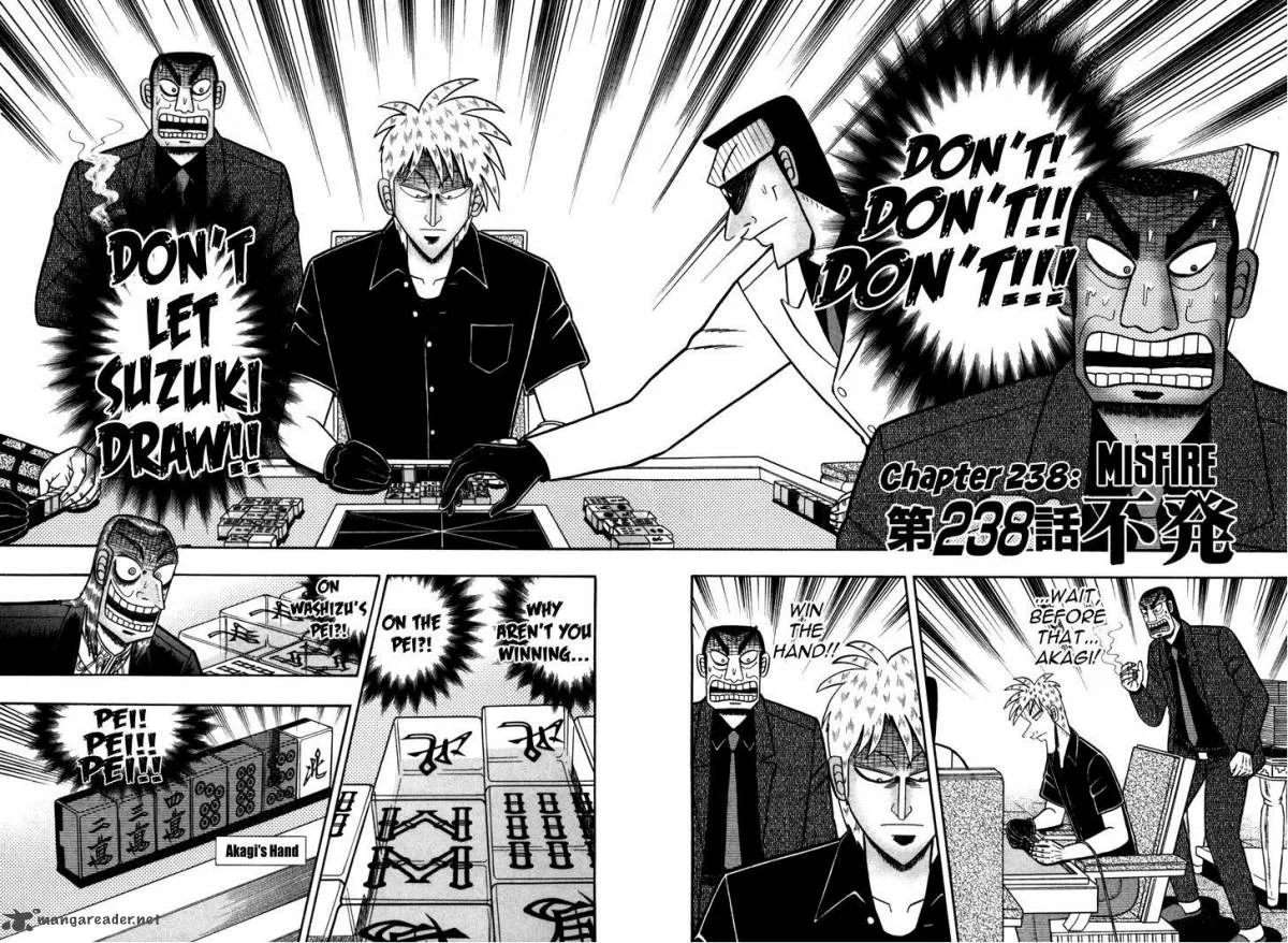 Akagi Chapter 238 page 2