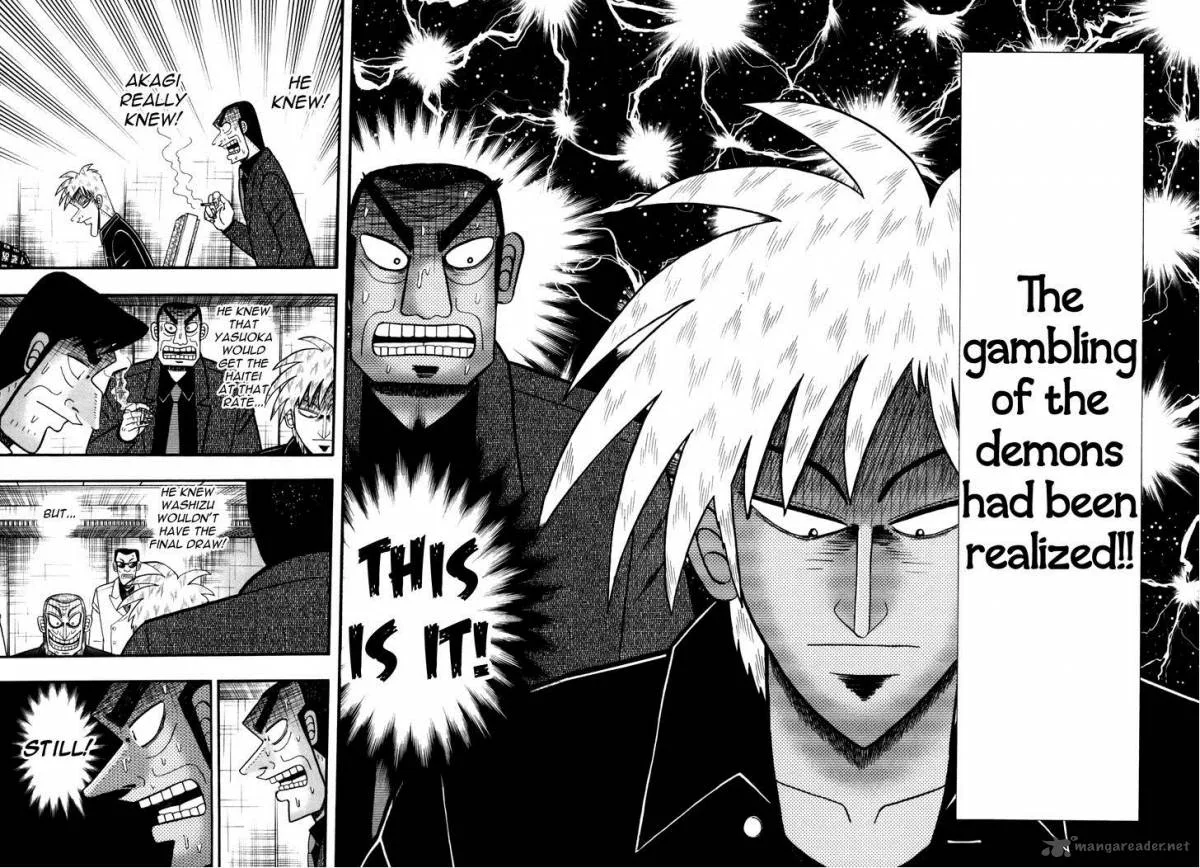 Akagi Chapter 240 page 11