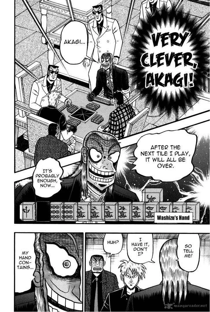 Akagi Chapter 242 page 6